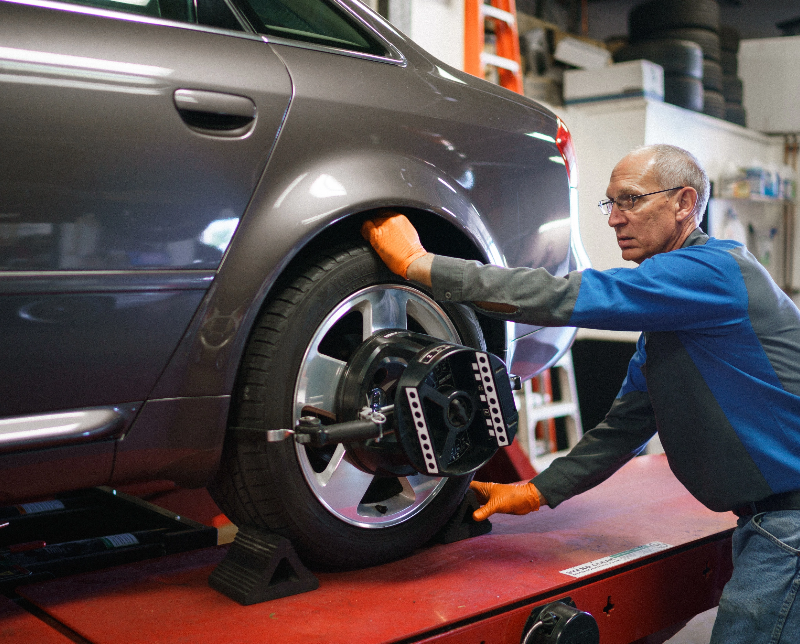Tires in Albuquerque getting services from Hans Wittler's Automotive